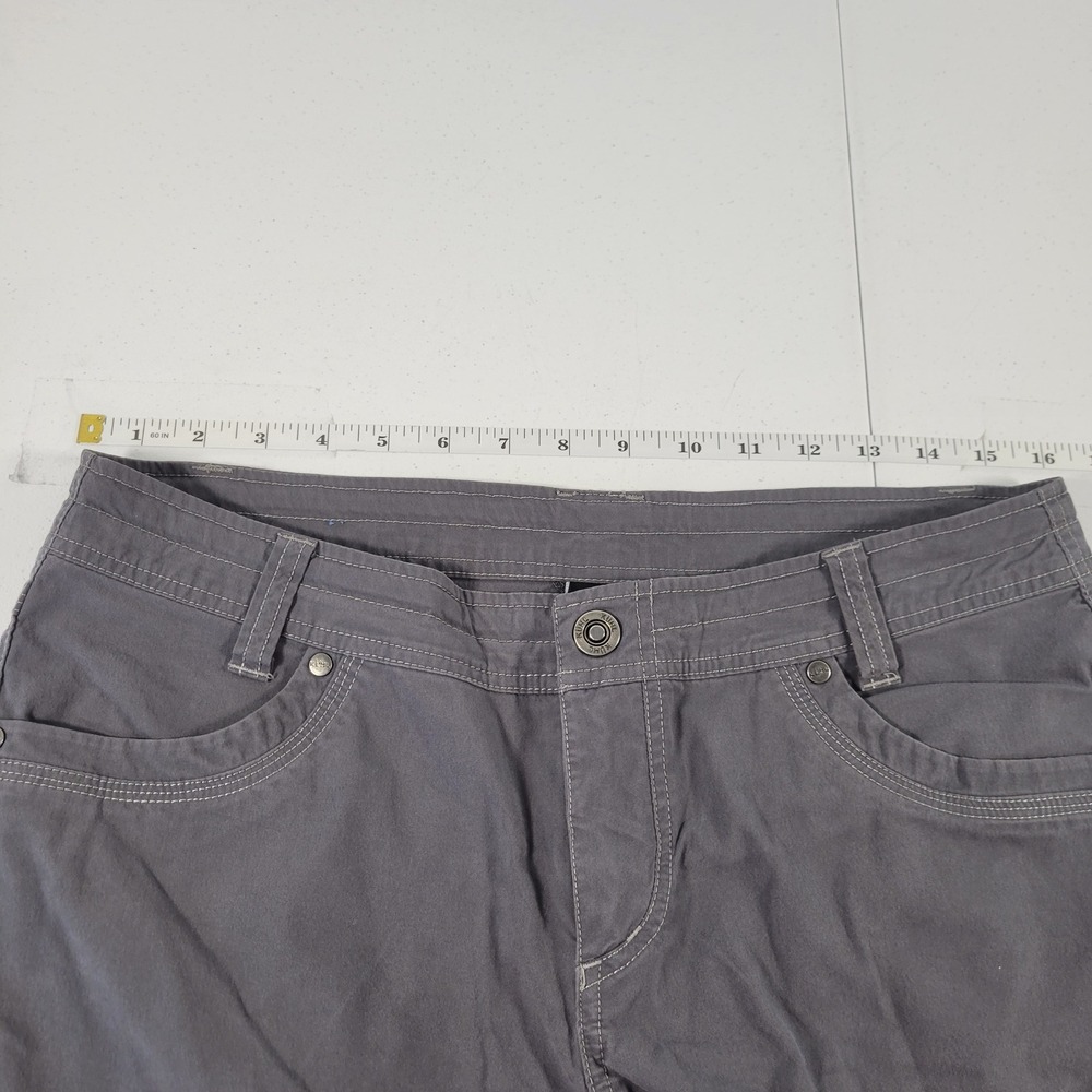 Kuhl Womens Gray Cargo Hiking Pants Size 10 Reg Utility Outdoor Trousers - Picture 3 of 11